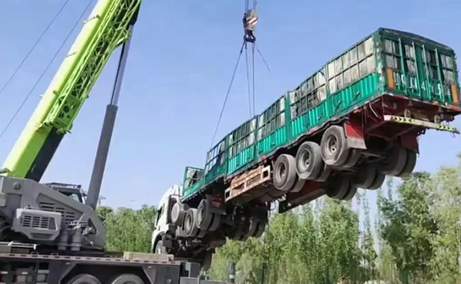 齐齐哈尔道路脱困救援案例